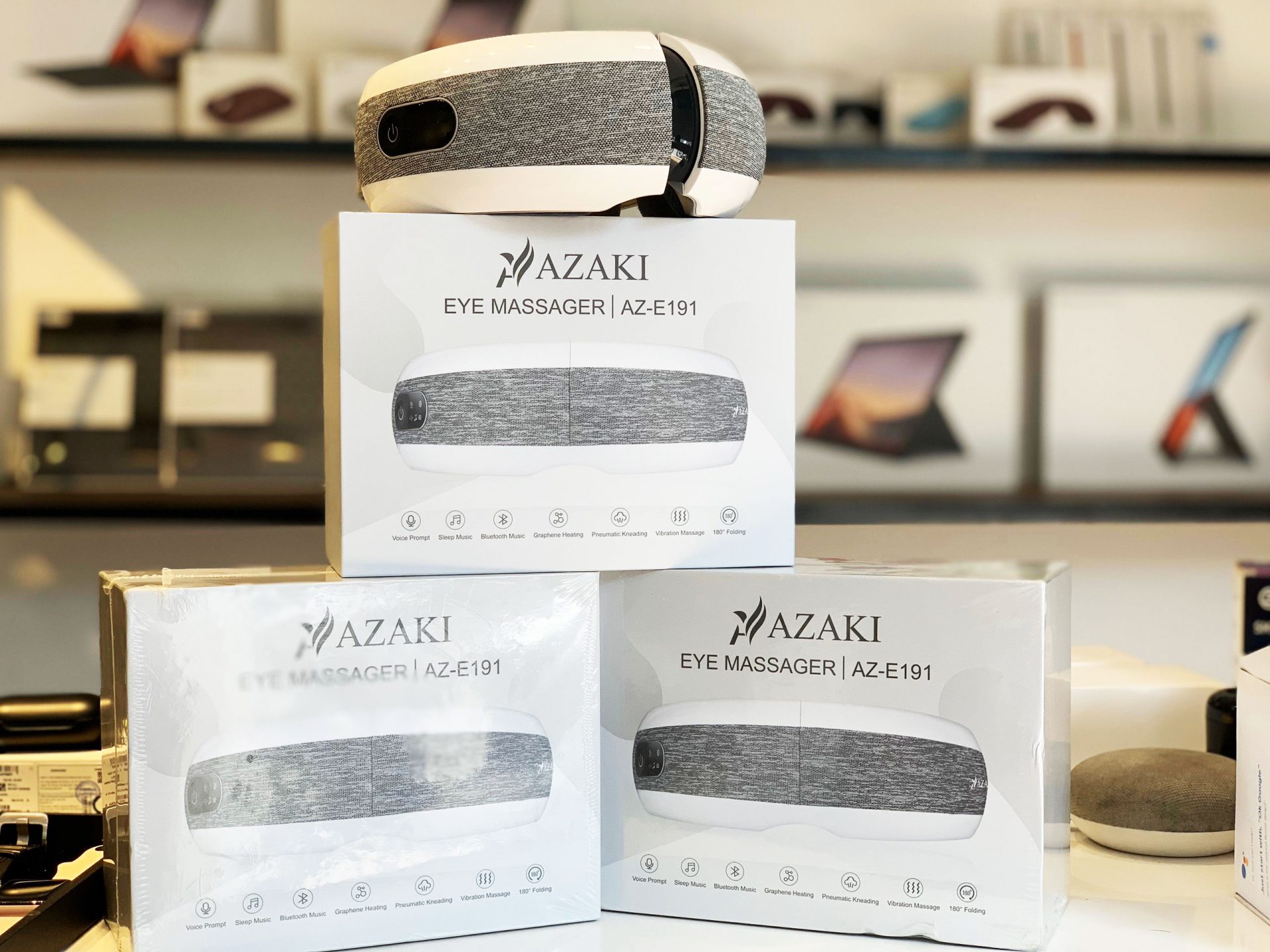 Máy massage mắt thông minh 4D Azaki AZ-E191