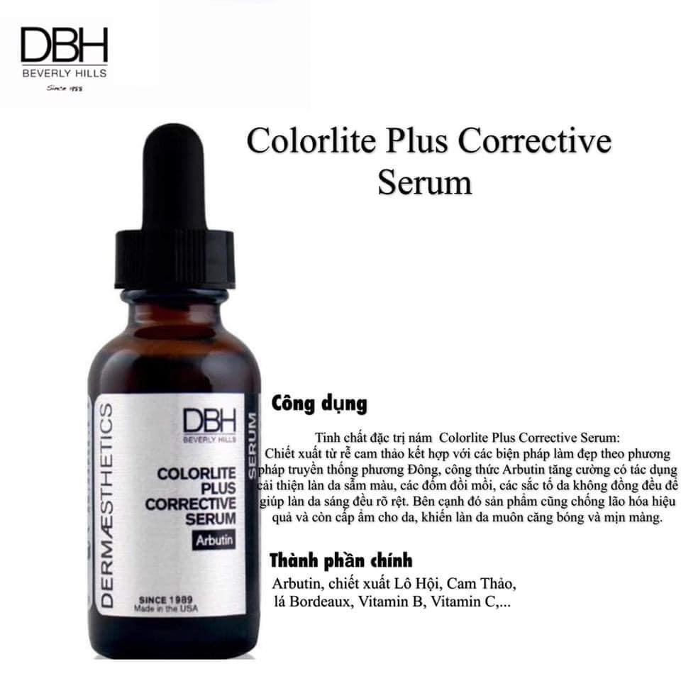Tinh chất đặc trị nám DBH Colorlite Plus Corrective Serum