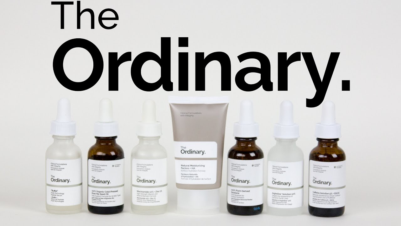 Review 8 loại serum The Ordinary