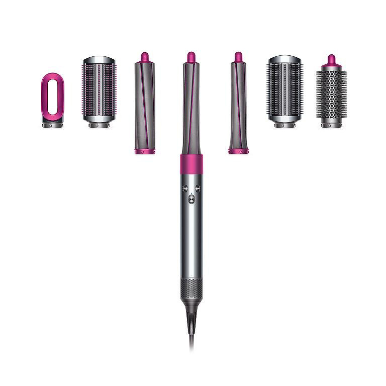 Bộ làm tóc cao cấp Dyson Airwrap Complete Long - Nickel/Fuchsia - Hình ảnh 2