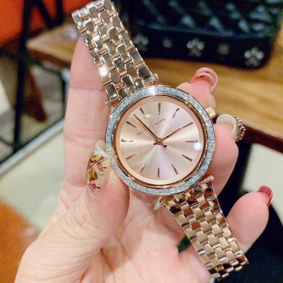 Đồng Hồ Nữ Michael Kors Darci 3 Hand Watch with Glitz Accents  Shopping  From USA