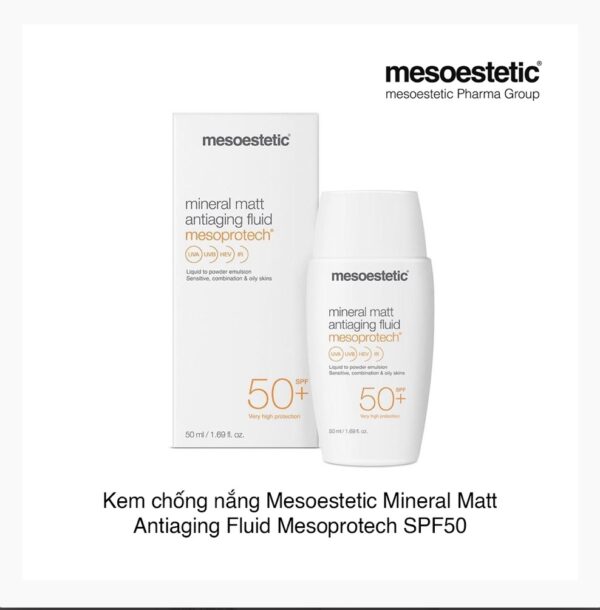 Kem chống nắng Mesoestetic SPF50+