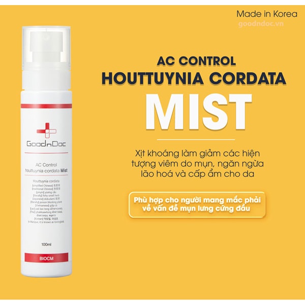 Goodndoc Ac Control Houttuynia Cordata Mist -2
