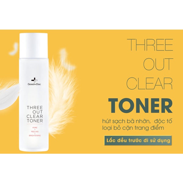 Goodndoc Three Out Clear Toner-3