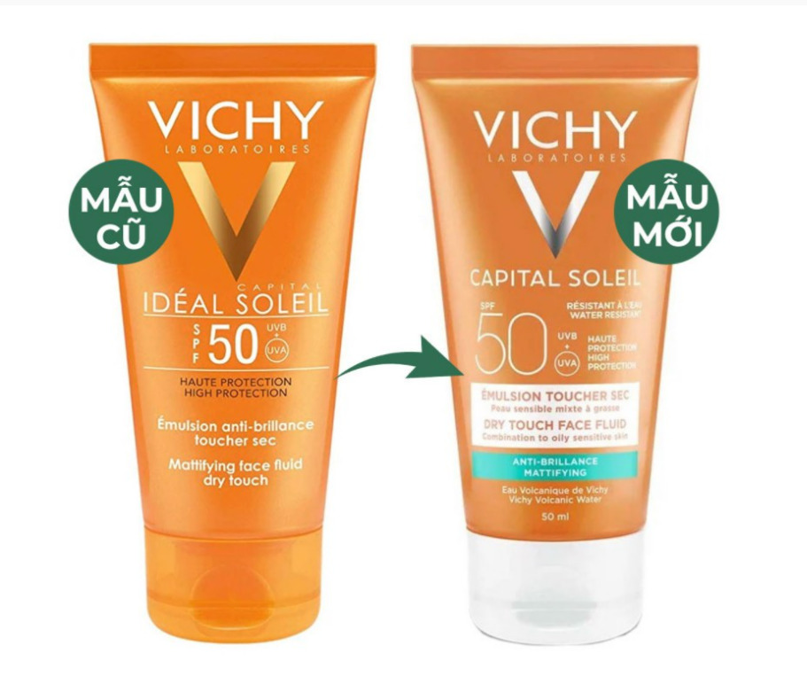 Kem chống nắng Vichy Capital Soleil SPF 50 UVA +UVB