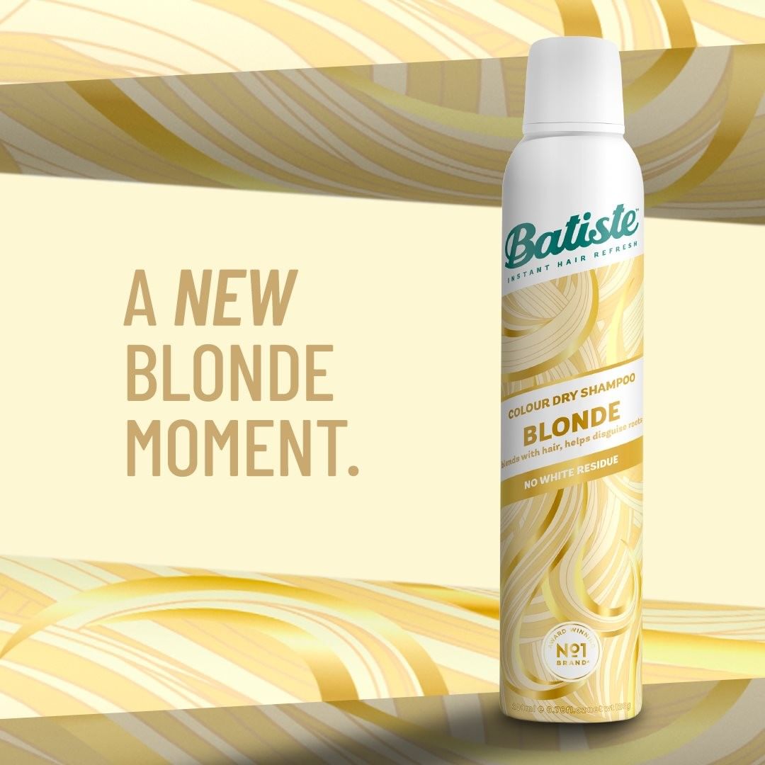 Dầu Gội Khô Batiste Dry Shampoo 200ml