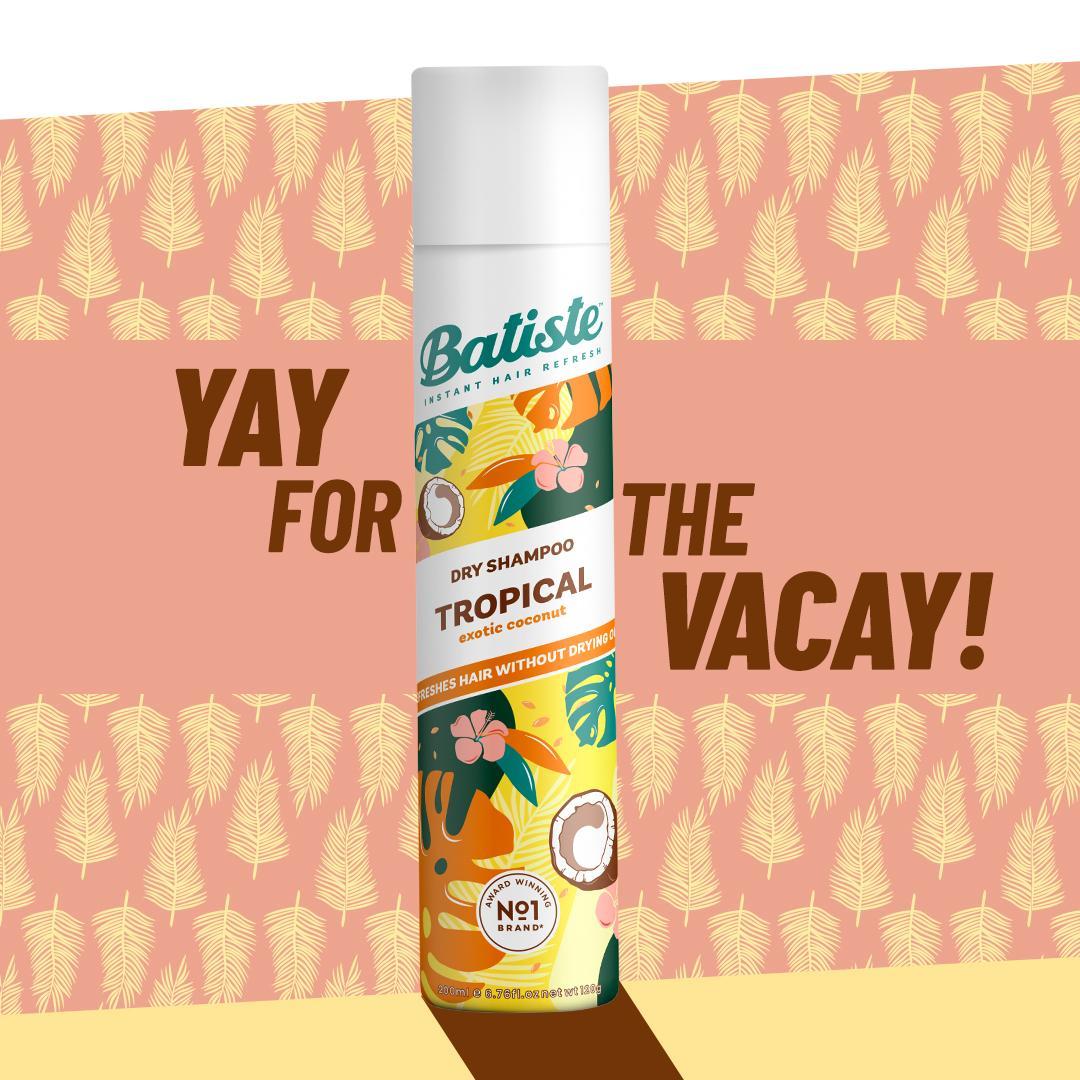 Dầu Gội Khô Batiste Dry Shampoo 200ml