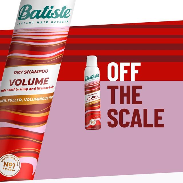 Dầu Gội Khô Batiste Dry Shampoo 200ml