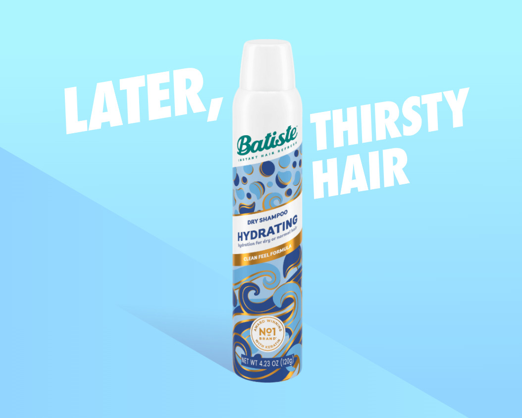 Dầu Gội Khô Batiste Dry Shampoo 200ml