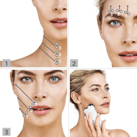 Máy Massage Nâng Cơ Mặt Cao Cấp Nuface Trinity Facial Trainer