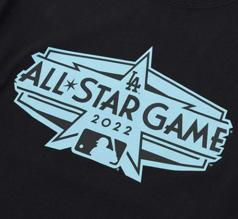 Ao- Phong -MLB -All-Star- Game -Overfit -LA -Dodgers -3ATSB0724-07BKS -Đen