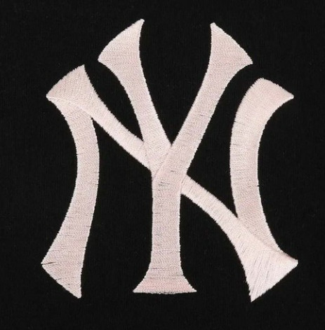 Vay- MLB -Logo -Basic- New- York -Yankees- Black- 31OP10131-50L- Mau -Den