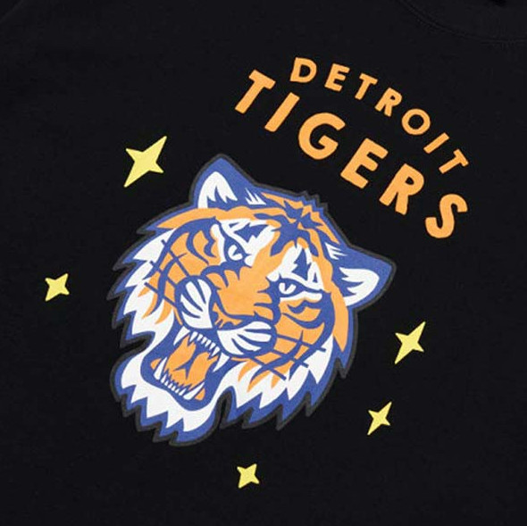 Áo Phong- MLB- The -Year- Of- Tiger- Short -Sleeve- T-Shirt- Detroit- Tigers -3ATSC2021-46BKS -Den