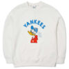 Ao -Ni- MLB -Donald- Duck- Overfit- Sweatshirt- New -York- Yankees -3AMTD1014-50IVS -Trang