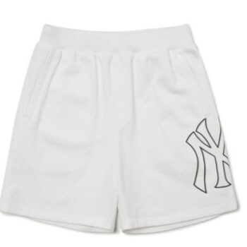 Quan- Shorts- MLB- Basic -Big -Logo -Half -Pants -New- York -Yankees -3ASPB0223-50WHS -Trang