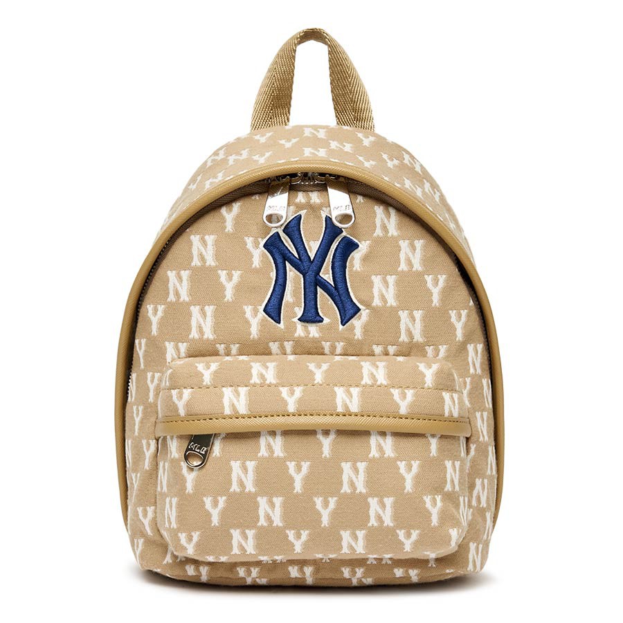 Minhshopvn  Balo MLB Monogram Diamond Embo Mini Backpack New York Yankees  3ABKS051N 50CRS