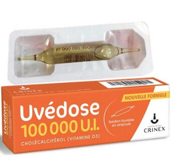 Vitamin -D3- Uvedose- 100.000 -UI