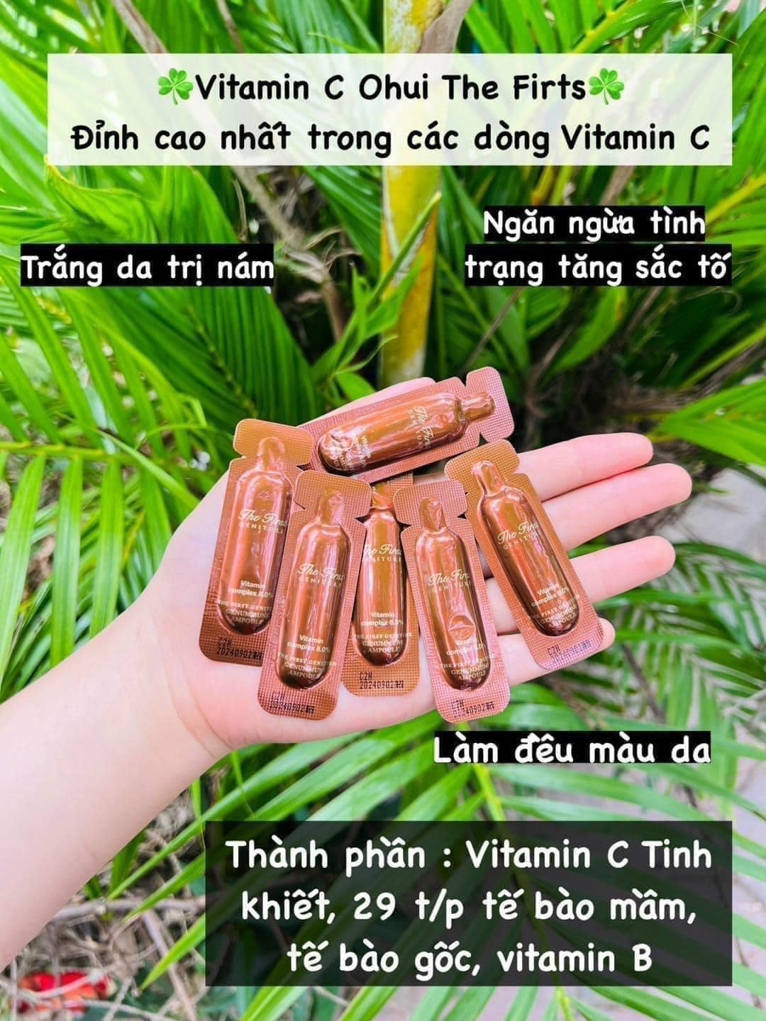 Vitamin- C -Ohui- The- First- Geniture -Genummune -Ampoule