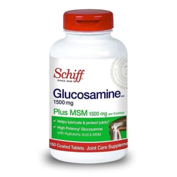 Vien- uong -bo -khop- Schiff -Glucosamine -Plus- 1500mg- MSM