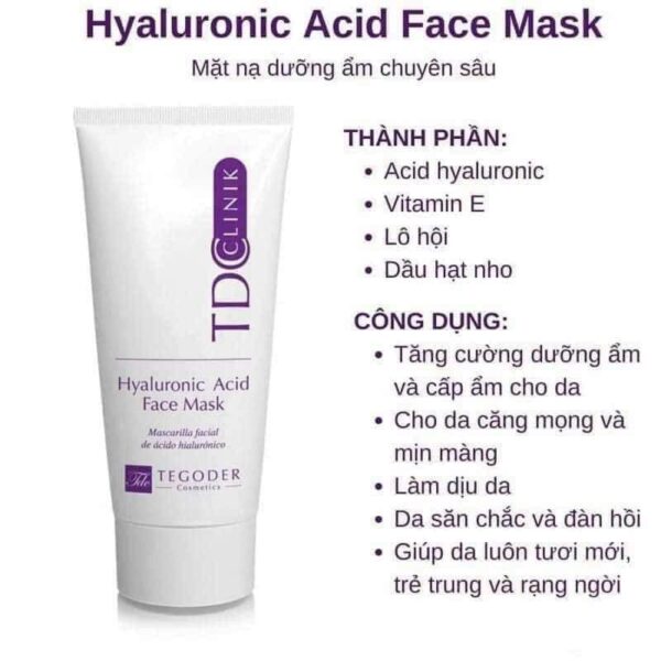 Mặt nạ cấp ẩm phục hồi HA Tegoder Hyaluronic Acid Face Mask